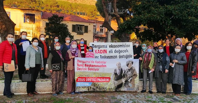 CHP Bergama: "Kadın üretirse hayat değişir"