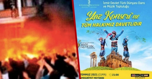 Bergama Belediyesi'nden, Madımak Katliamı'nın yıldönümünde eğlence!