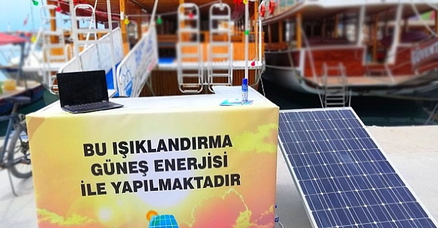 Dikili'de "Enerjimi Güneşten Alıyorum" projelerini anlattılar!
