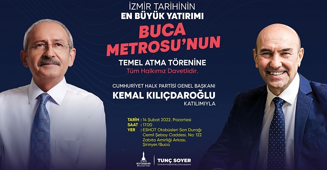 İzmir tarihinin en büyük yatırımının temeli atılıyor!