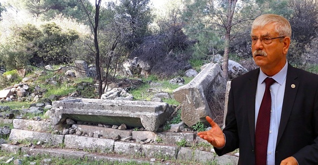 Bergama'da antik kente bomba!