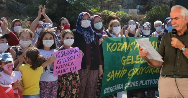 Bergama Çevre Platformu; "Kozak'ta tarihin en büyük talanı yaşanıyor"