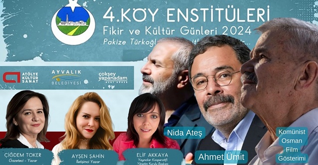 Ayvalık'ta 'Köy Enstitüleri Fikir ve Kültür Günleri' başlıyor