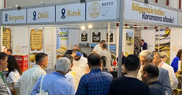 Bölge Zeytin, Zeytinyağı ve Bergama Tulum Peyniri Olıvtech Fuarı'nda tanıtılıyor