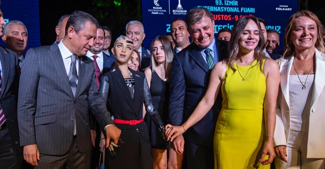 93. İzmir Enternasyonal Fuarı’nda “Robot Sophia”lı açılış
