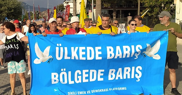 Dikili'de 'Barış' günü kutlandı