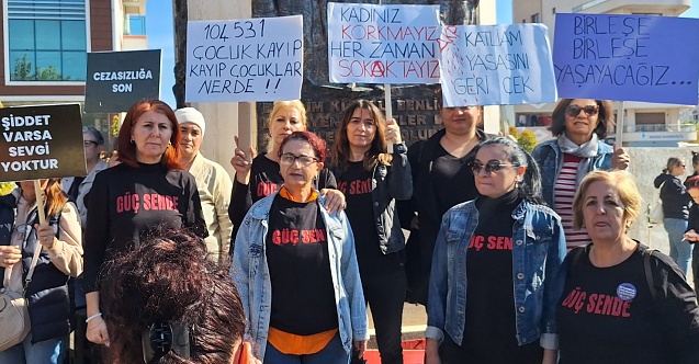 Bergama'da şiddete karşı 'Kırık Saçlar Özgürlüğe Yürüyor'!