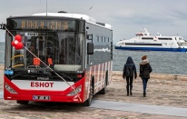 İzmir'e yerli üretim 15 yeni otobüs