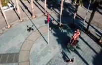 Dikili'de drone destekli koronavirüs denetimi!