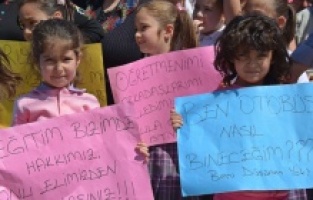 "Okula gitmek istiyorum"