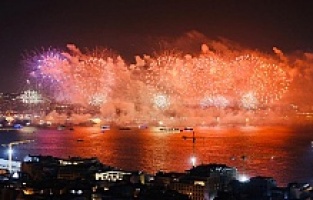 İstanbul'da muhteşem görüntüler