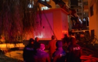 Dikili'de mahallelinin direnişi emniyette bitti