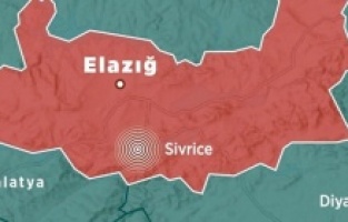 Elazığ'da 40 saniye süren büyük deprem!