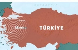 Manisa'da 5.1 şiddetinde deprem oldu