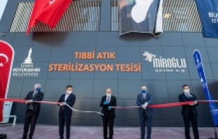 İzmir Büyükşehir Belediyesi tıbbi atık tesisi açtı