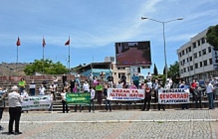 Dikili'de tarım alanları yok ediliyor!