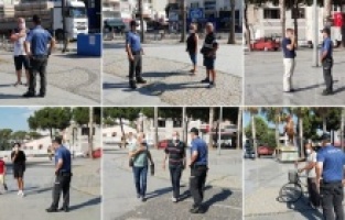 Dikili'de "Covid-19" denetimi, kurallara uymayana ceza!