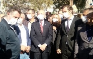 CHP Lideri Kemal Kılıçdaroğlu İzmir'de