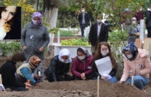 Dikili'de öldürülen Çilem gözyaşları içinde defnedildi