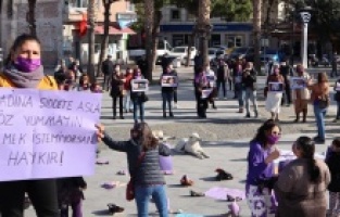 Kadın'a Şiddete Dikili tepkisi!