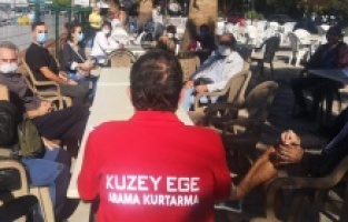 Kuzey Ege Arama Kurtarma Derneği acil toplandı