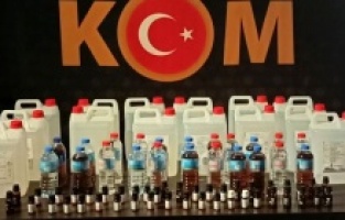 Yılbaşı öncesi Bergama'da sahte içki operasyonu