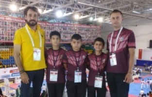 Bergama'yı, Türkiye Taekwondo Şampiyonası’nda temsil ettiler
