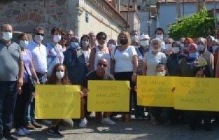 Bergama'da kamulaştırma isyanı! "Evlerimizi bırakmayız"