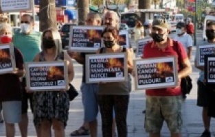 Ayvalık; "Çay değil yangın filosu istiyoruz"