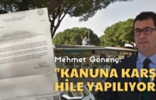 Gönenç: “Esnafın hakkı gasp ediliyor”