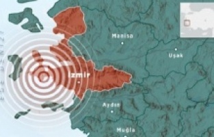 İzmir'de korkutan iki deprem! Uykudan uyandırdı