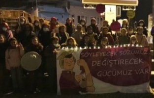 Bergama: "Yaşasın kadınların örgütlü mücadelesi!"