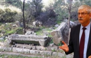 Bergama'da  antik kente bomba!