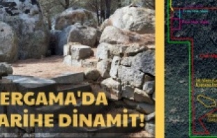 Bergama'da tarihe dinamit! 4 bin ağaç kesilecek...