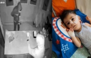 Bergama'da, SMA hastası Kaan Efe'nin yardım kutusunu çaldılar