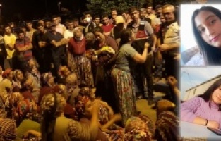 Dikili Çandarlı'da köylü kaybolan kızlar için isyan etti!