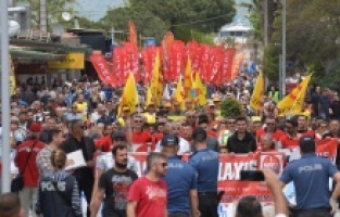 Dikili’de 1 Mayıs coşkusu!