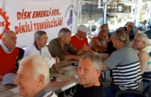 DİSK/Emekli-Sen Dikili Temsilciliği kuruldu