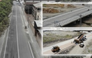 Bergama’ya 18 bin ton asfalt, 12,5 milyon lira yatırımla yeni köprü