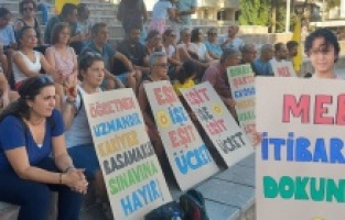 Bergama Eğitim-Sen'den meslek kanununa tepki!