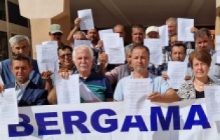 Bergama'da köylüyü isyan ettiren proje! 10 bin ağaç kesilecek