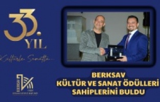 BERKSAV '2022 Kültür ve Sanat Ödülleri' sahiplerini buldu.