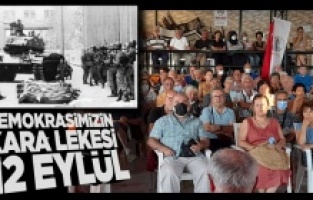 Dikili, demokrasi tarihinin kara lekesi 12 Eylül'ü unutmadı!