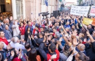 Belediye işçilerinden Soyer’e destek!