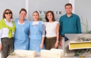 Mahalle evlerinde üretilen mis kokulu sabunlar festivale hazır!