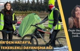İzmir’den Hatay’a, iki tekerlekli dayanışma ağı