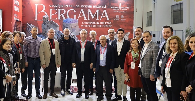 Türkiye’nin en büyük turizm fuarında Bergama’ya yoğun ilgi