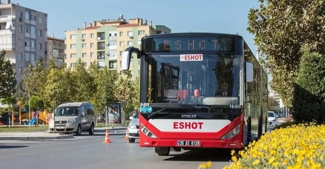 Bergama’da granit taş çalışması toplu ulaşımı etkiledi!