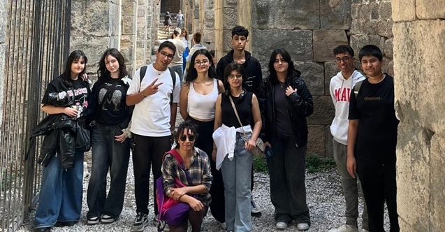 Pergamon Antik Kenti’nde dil becerilerini geliştirdiler