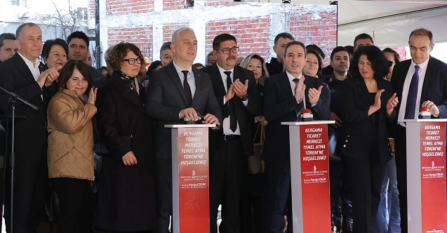 Bergama’nın yeni ekonomi üssü için ilk harç koyuldu!